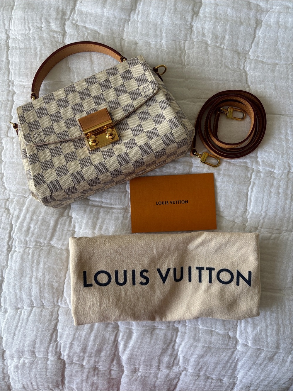 Louis Vuitton Croisette Damier Azur
